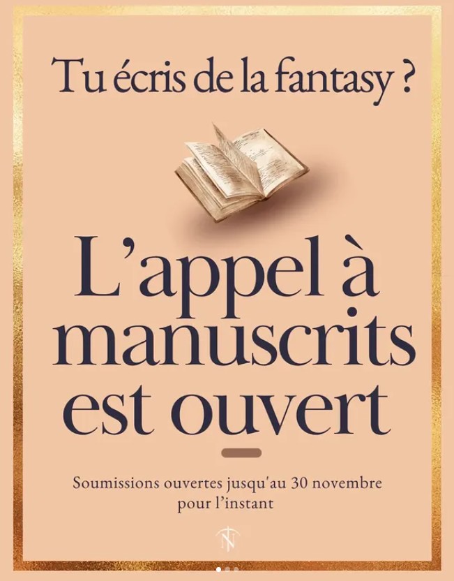 Novembre éditions lance son appel à manuscrits !